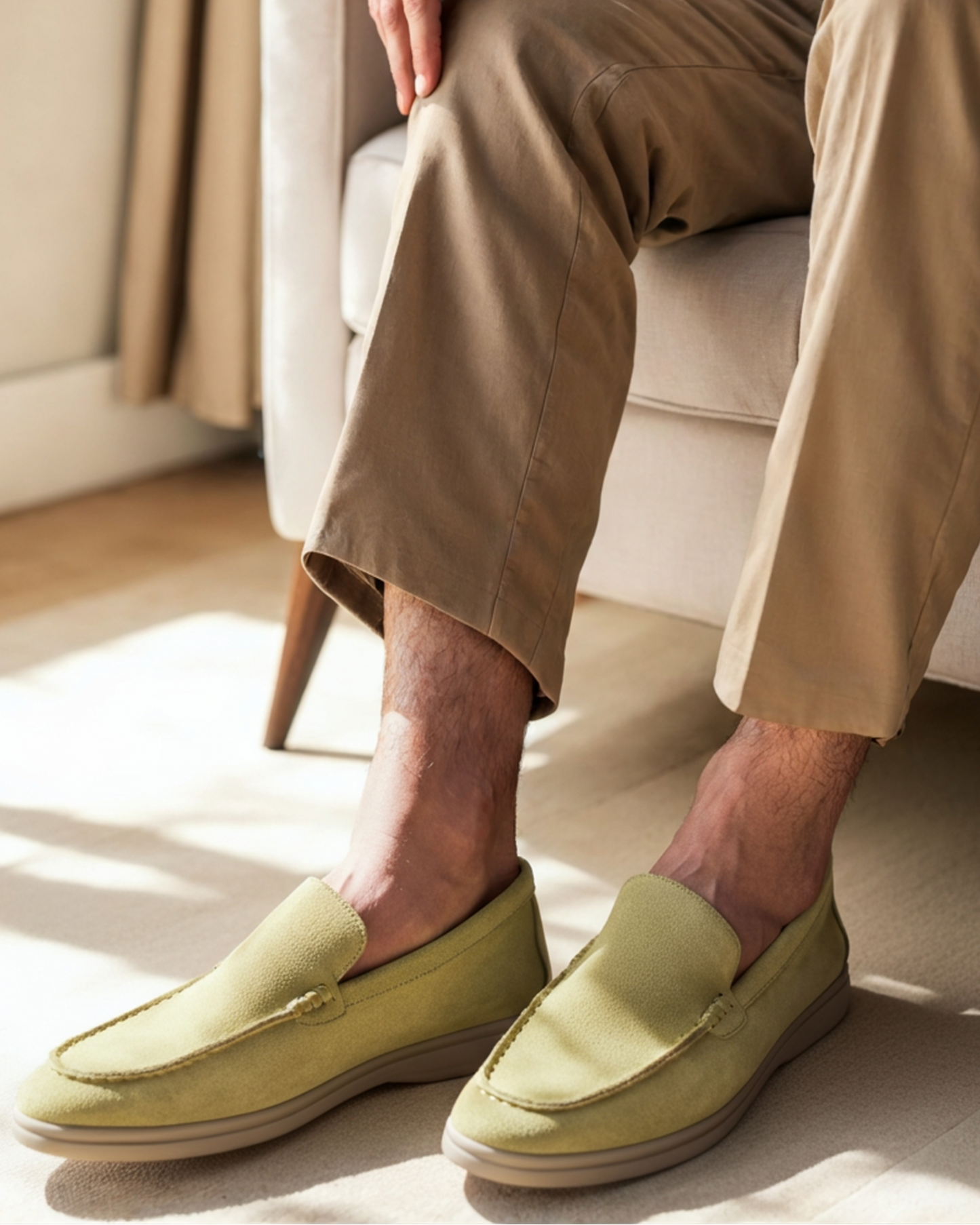 Mocassins Premium en Daim Old Money
