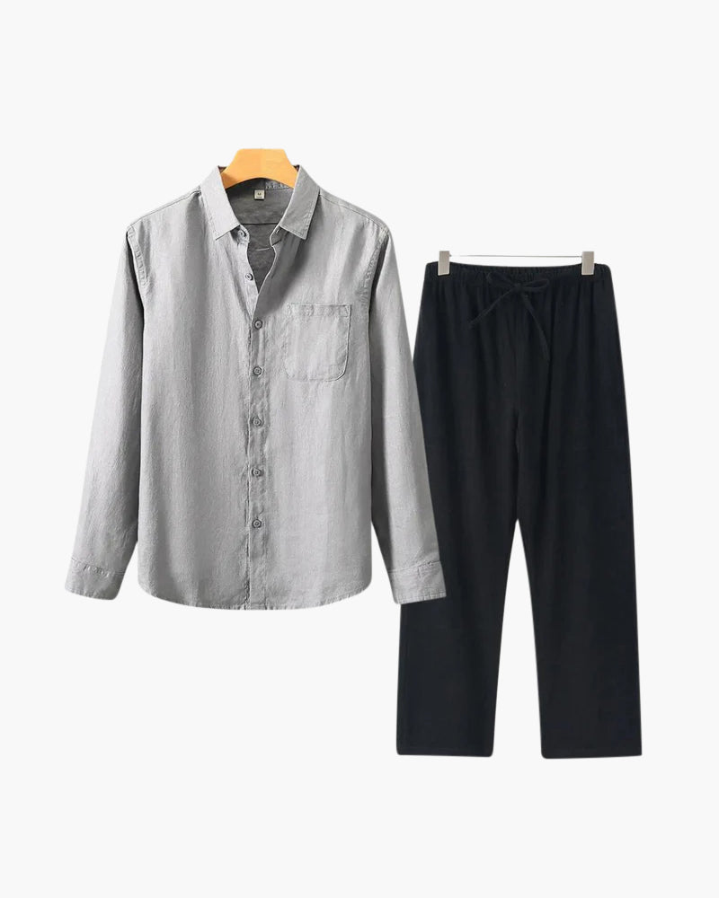Ensemble Lin Old Money (Manches Longues)