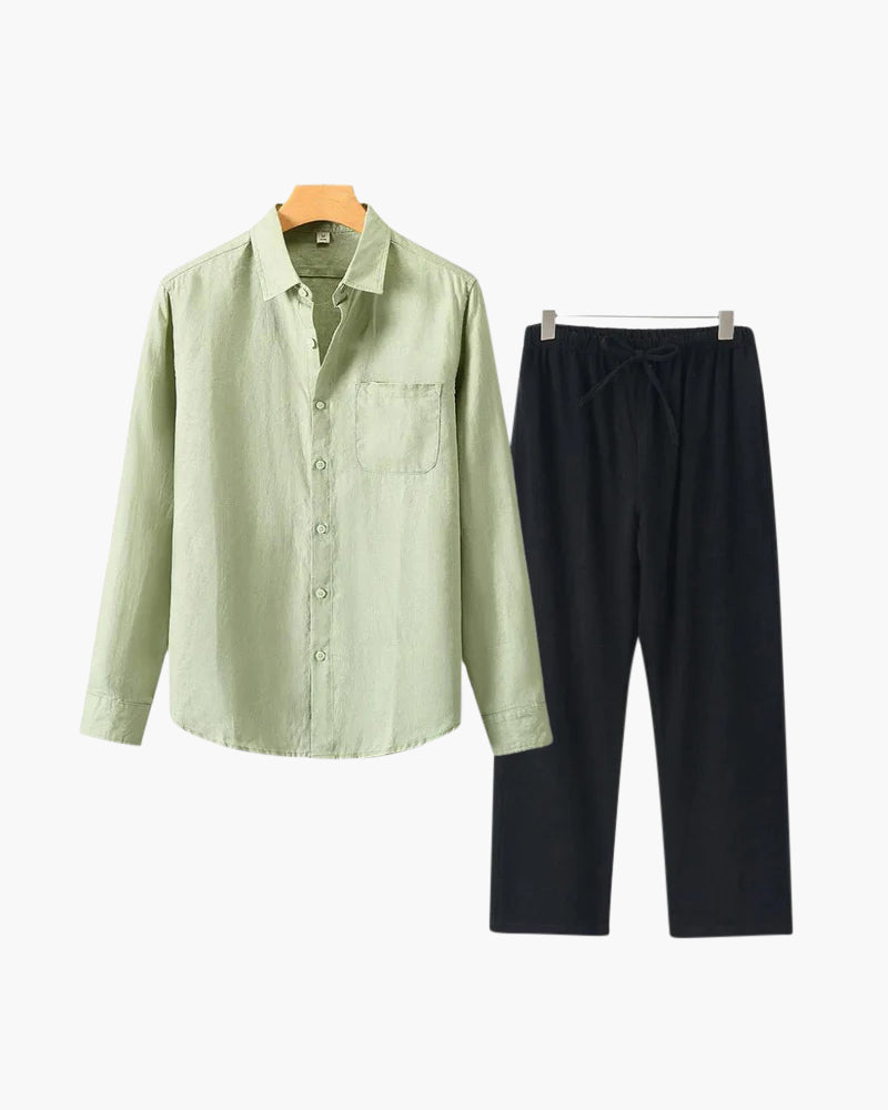 Ensemble Lin Old Money (Manches Longues)