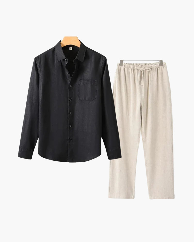 Ensemble Lin Old Money (Manches Longues)