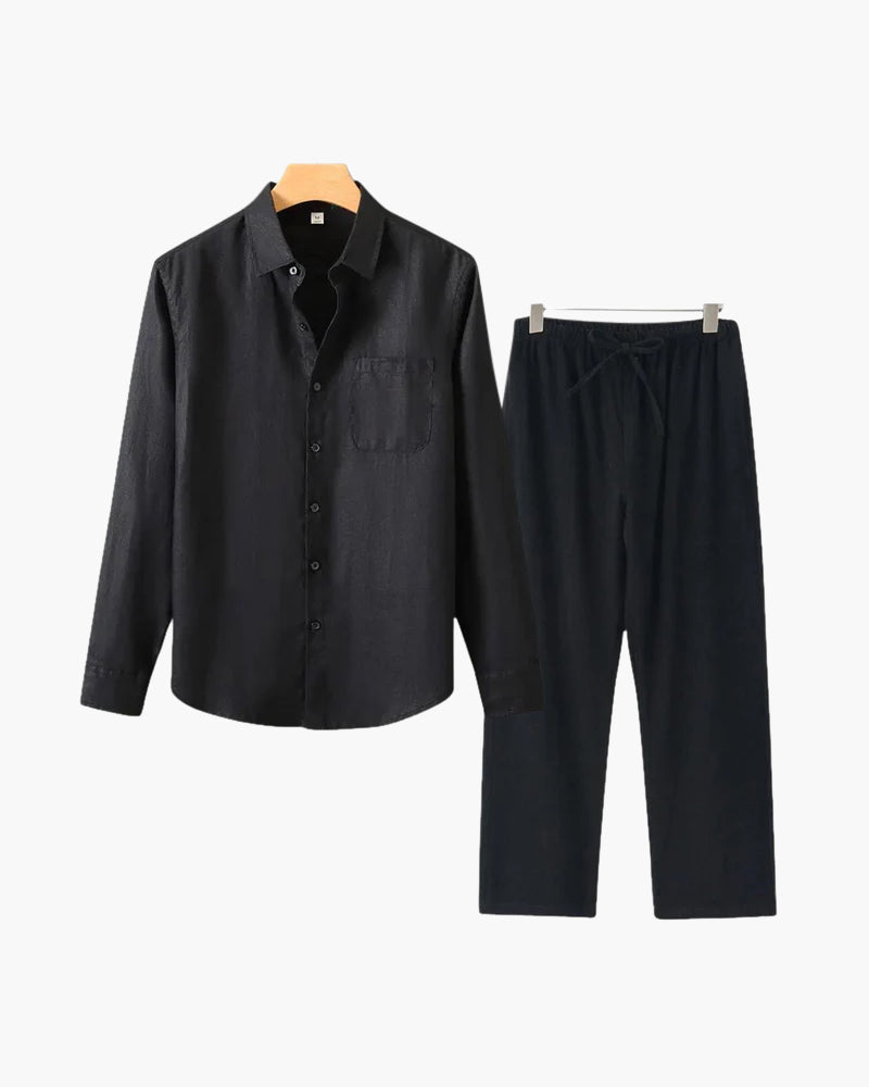 Ensemble Lin Old Money (Manches Longues)