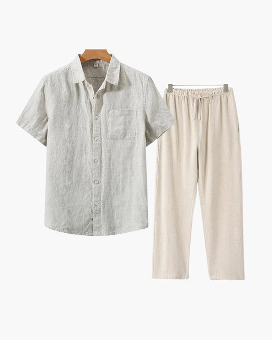 Ensemble Lin Old Money (Manches Courtes)