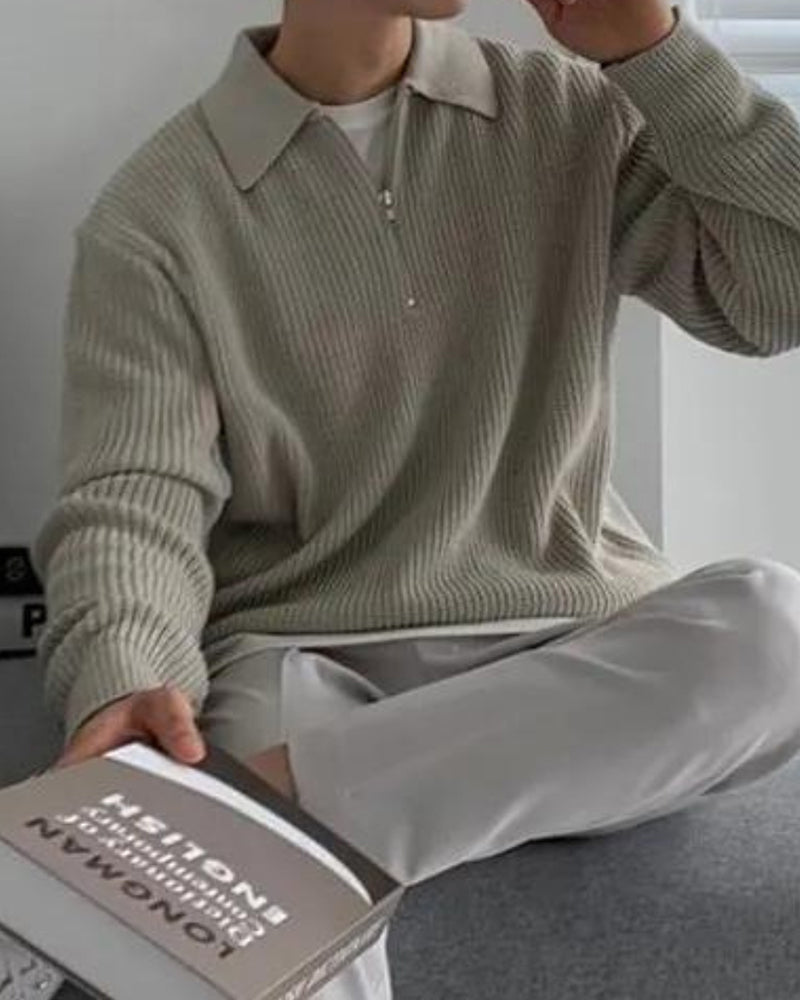 Pull Cesare Demi-Zip