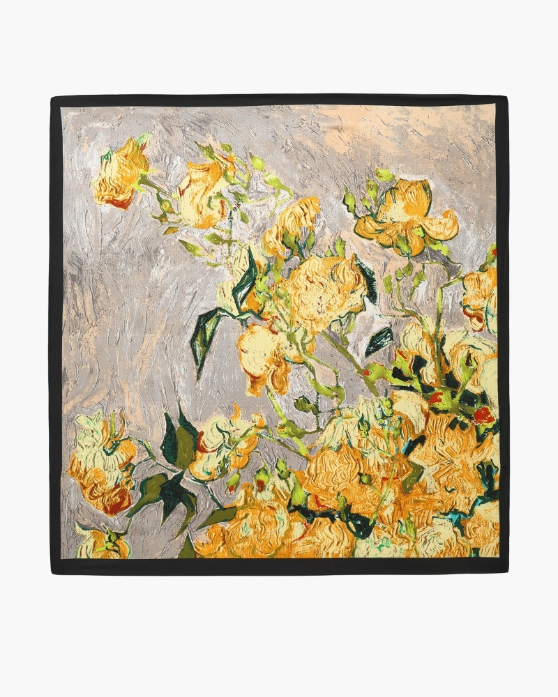 Foulard Jardin Impressionniste Old Money