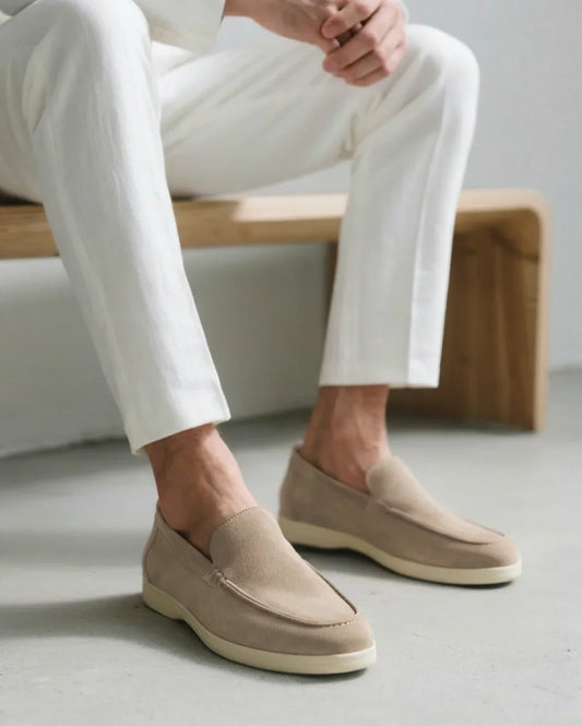 Mocassins en Suède Premium Old Money