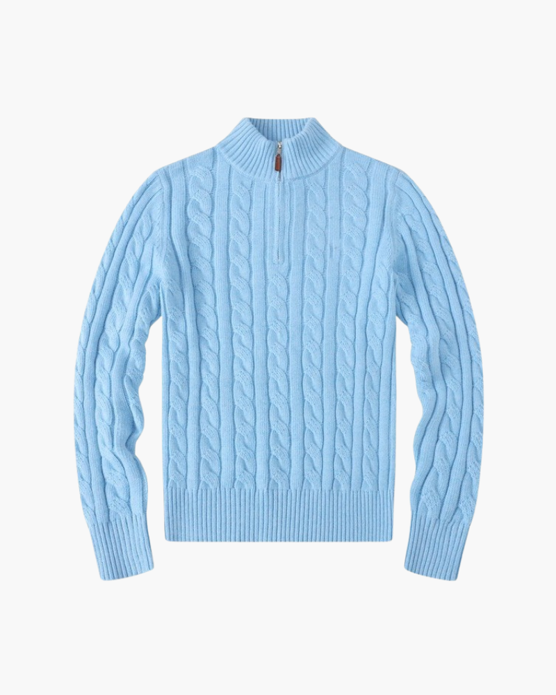 Pull Demi-Zip Verbier Femme