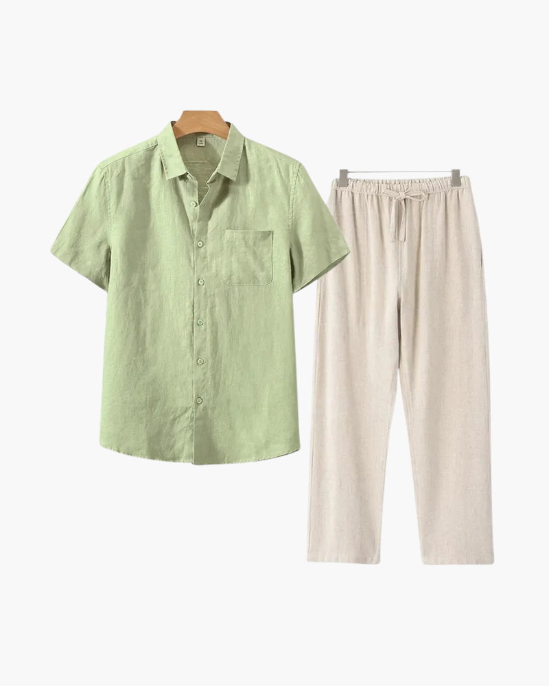 Ensemble Lin Old Money (Manches Courtes)
