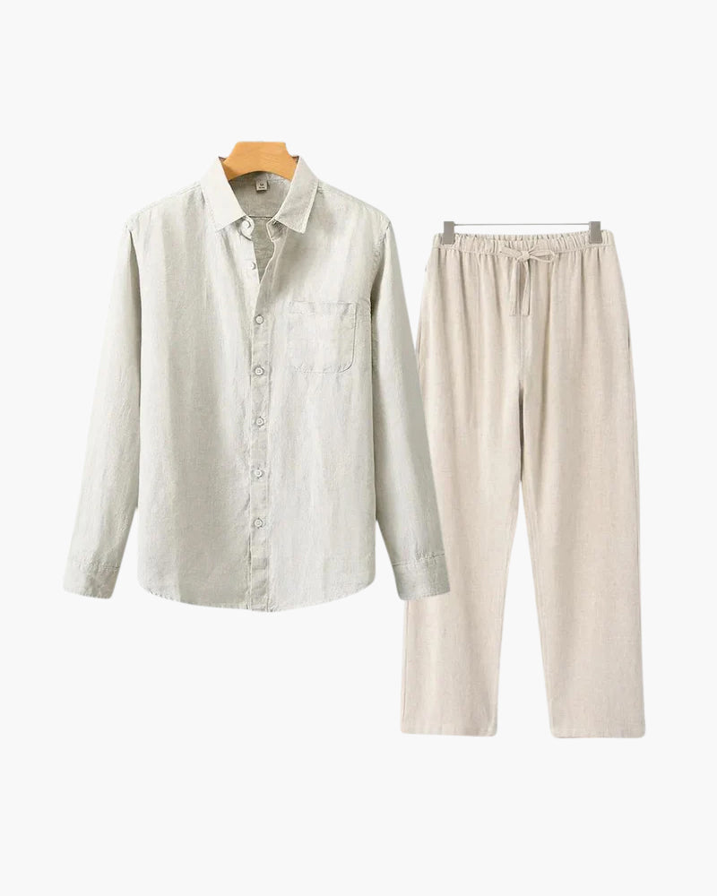 Ensemble Lin Old Money (Manches Longues)