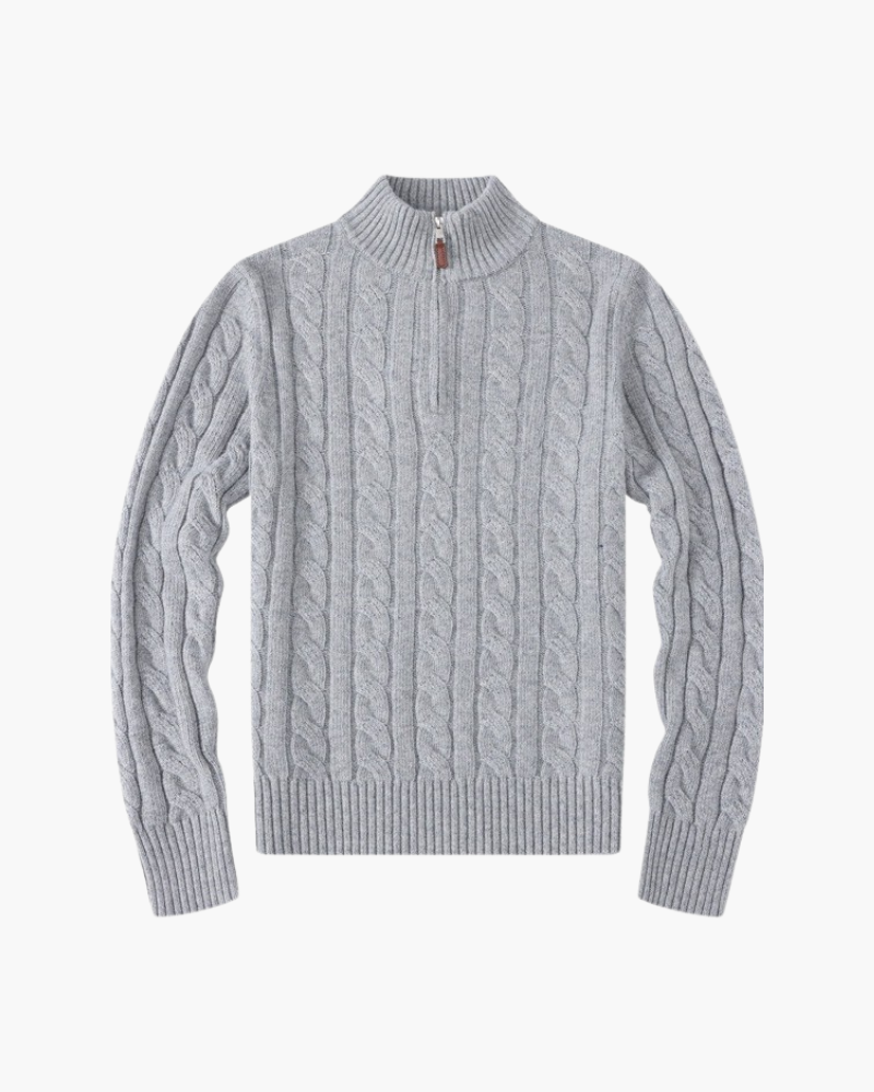 Pull Demi-Zip Verbier Femme