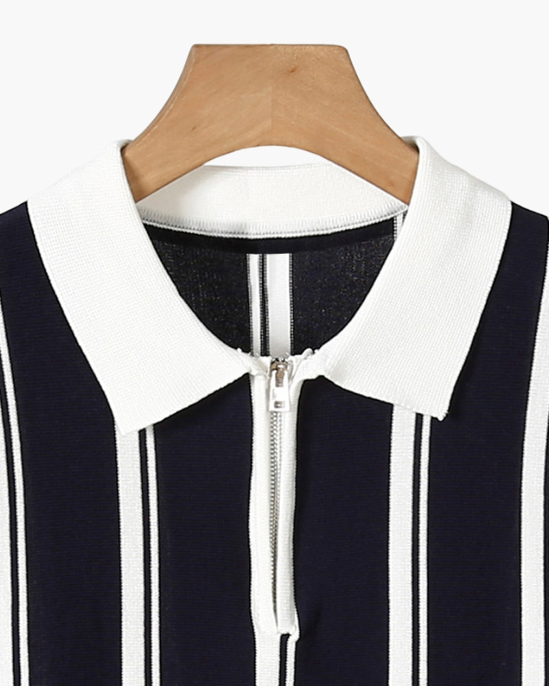 Polo Demi-Zip Modena