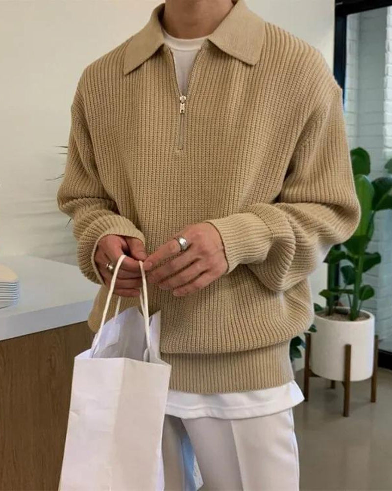 Pull Cesare Demi-Zip