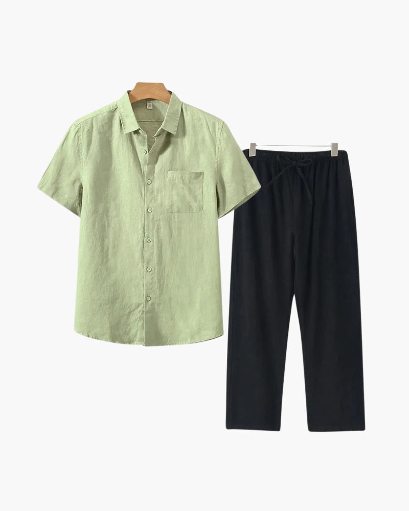 Ensemble Lin Old Money (Manches Courtes)