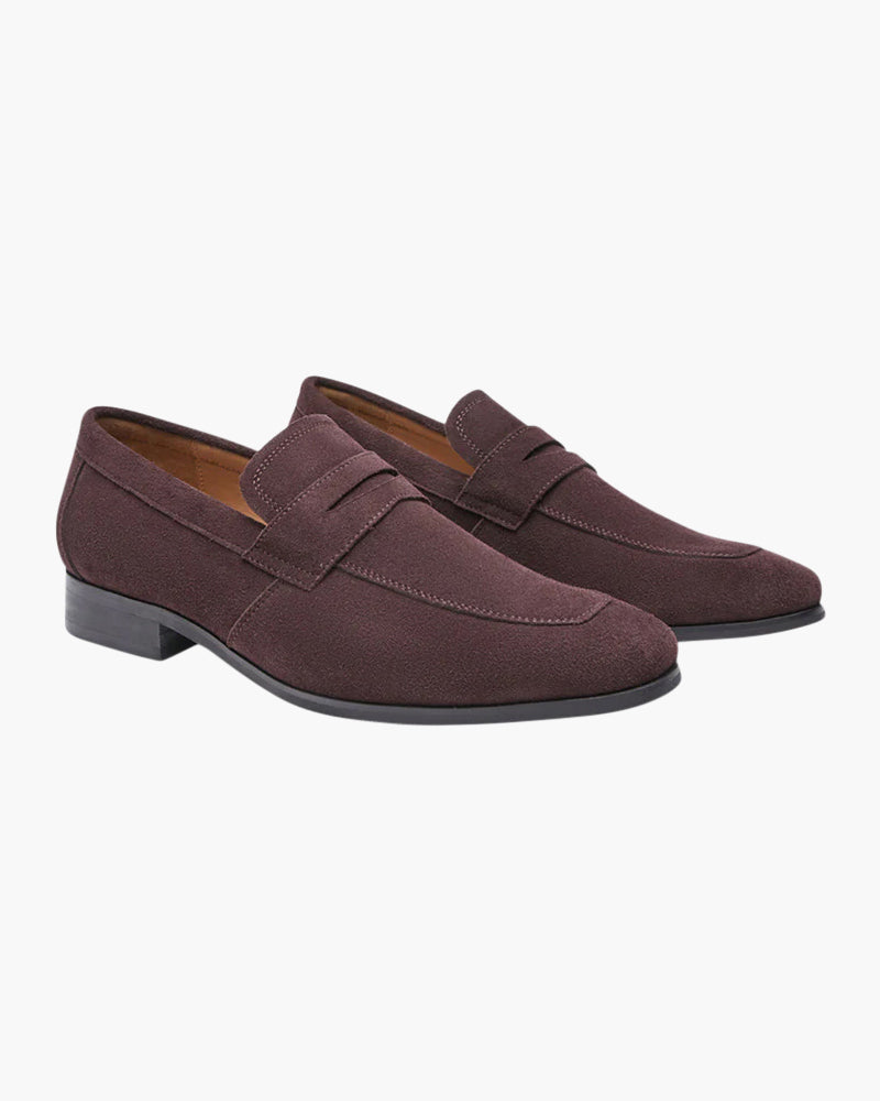 Mocassins Penny en Daim Old Money