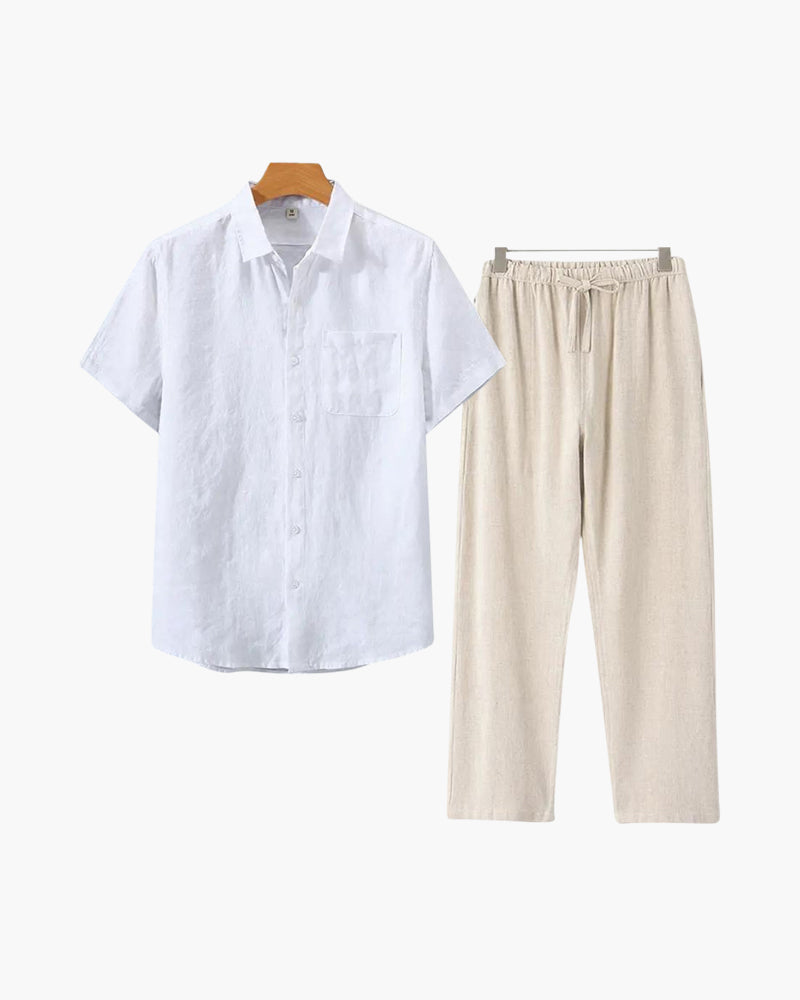 Ensemble Lin Old Money (Manches Courtes)