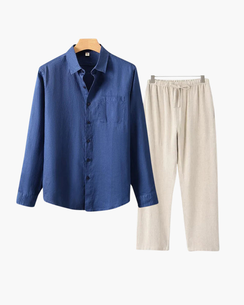 Ensemble Lin Old Money (Manches Longues)