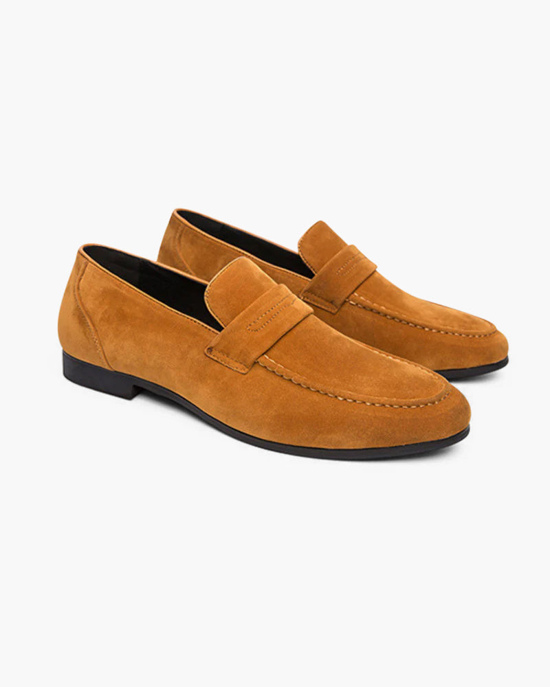 Mocassins Penny en Daim Old Money