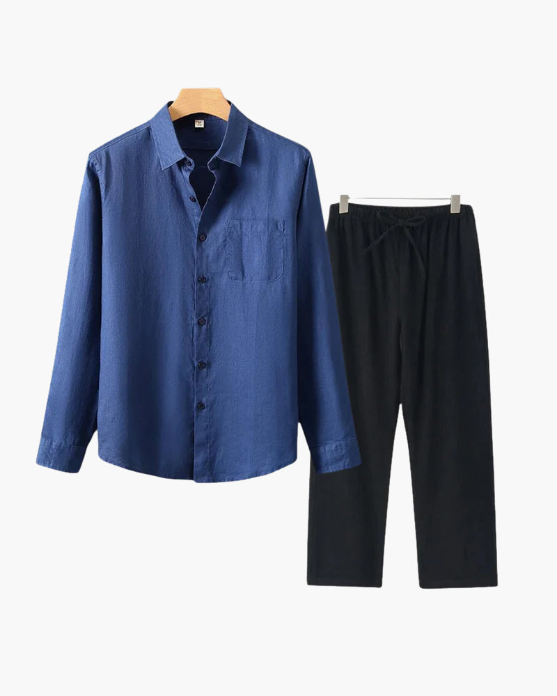 Ensemble Lin Old Money (Manches Longues)
