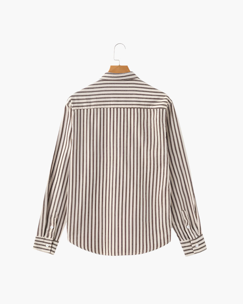 Chemise Rayée du Gentleman