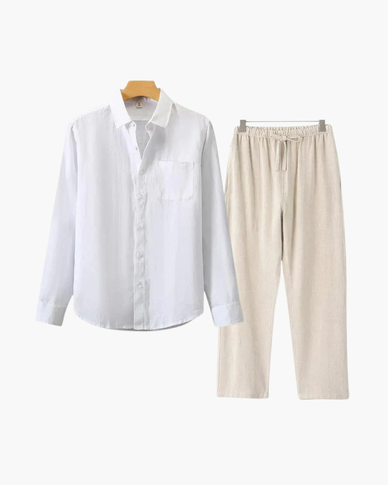 Ensemble Lin Old Money (Manches Longues)