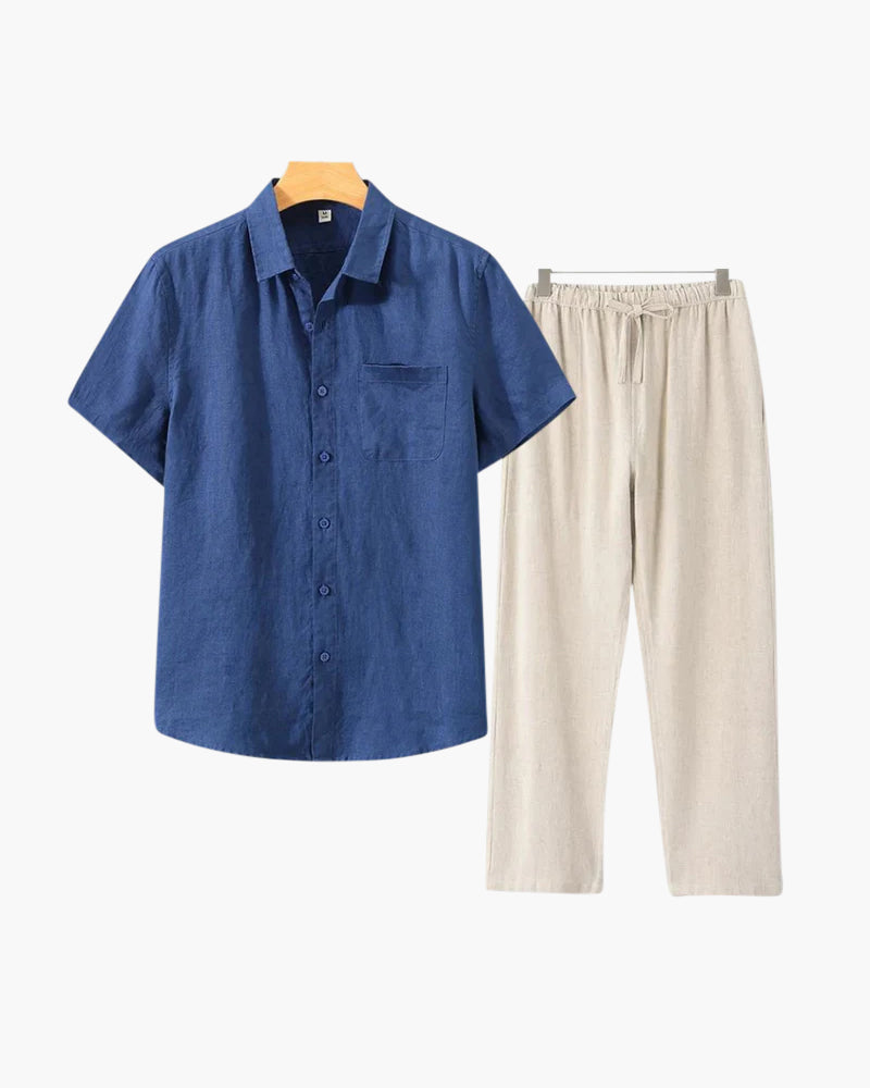 Ensemble Lin Old Money (Manches Courtes)