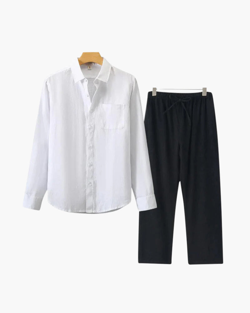 Ensemble Lin Old Money (Manches Longues)