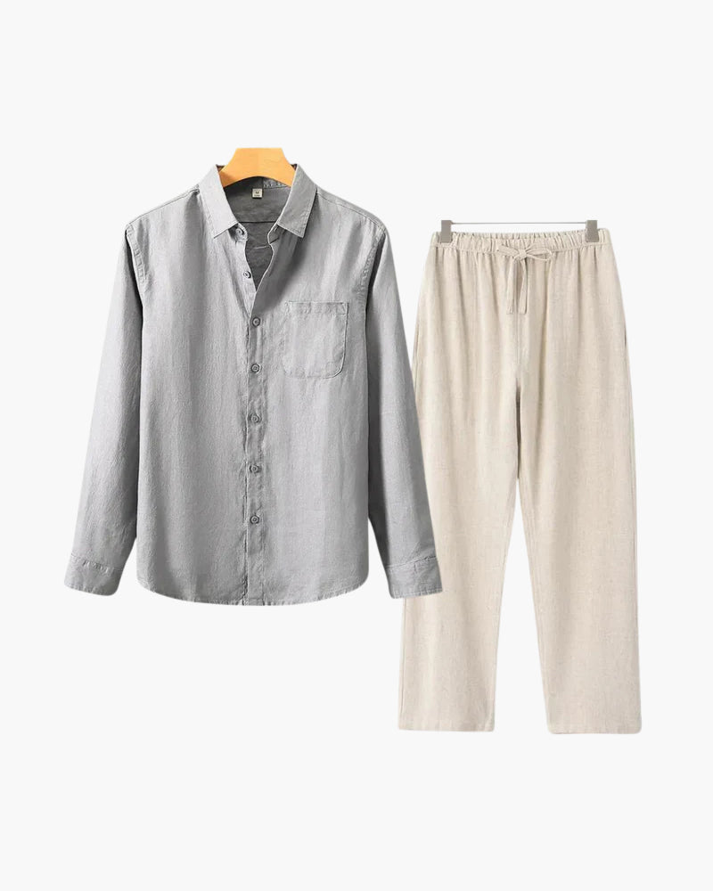 Ensemble Lin Old Money (Manches Longues)