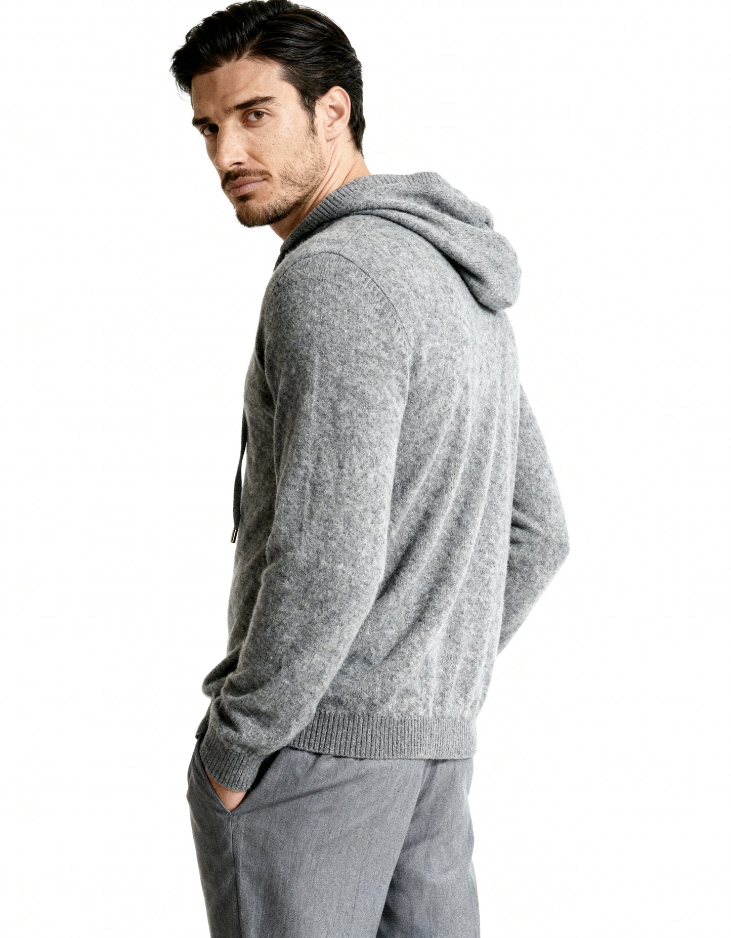 Sweat à Capuche 100% Cachemire