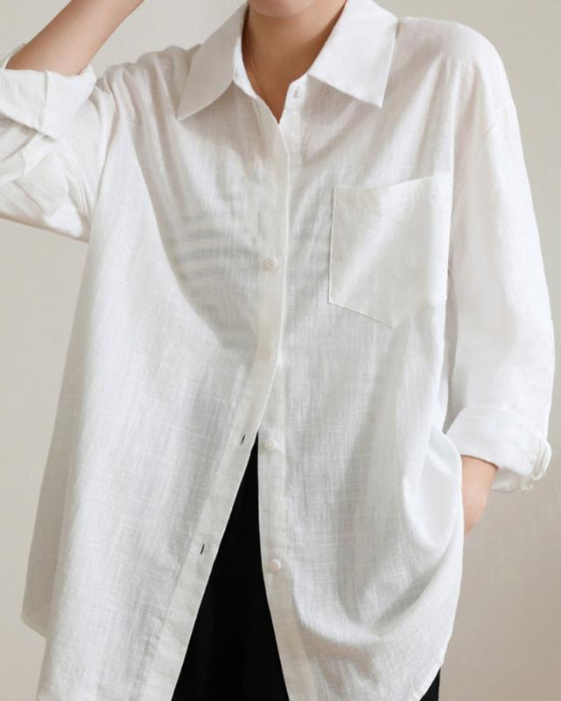 Chemise en Lin Estate Lady