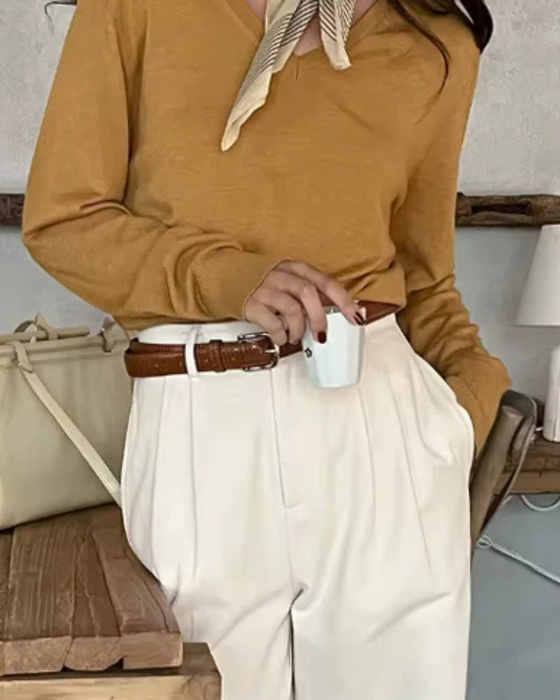 Pantalon Capri Old Money