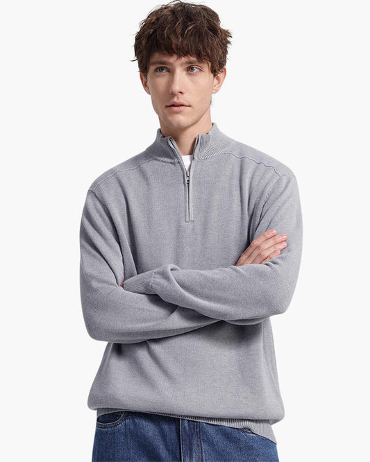 Pull Zippé 100% Laine Mérinos