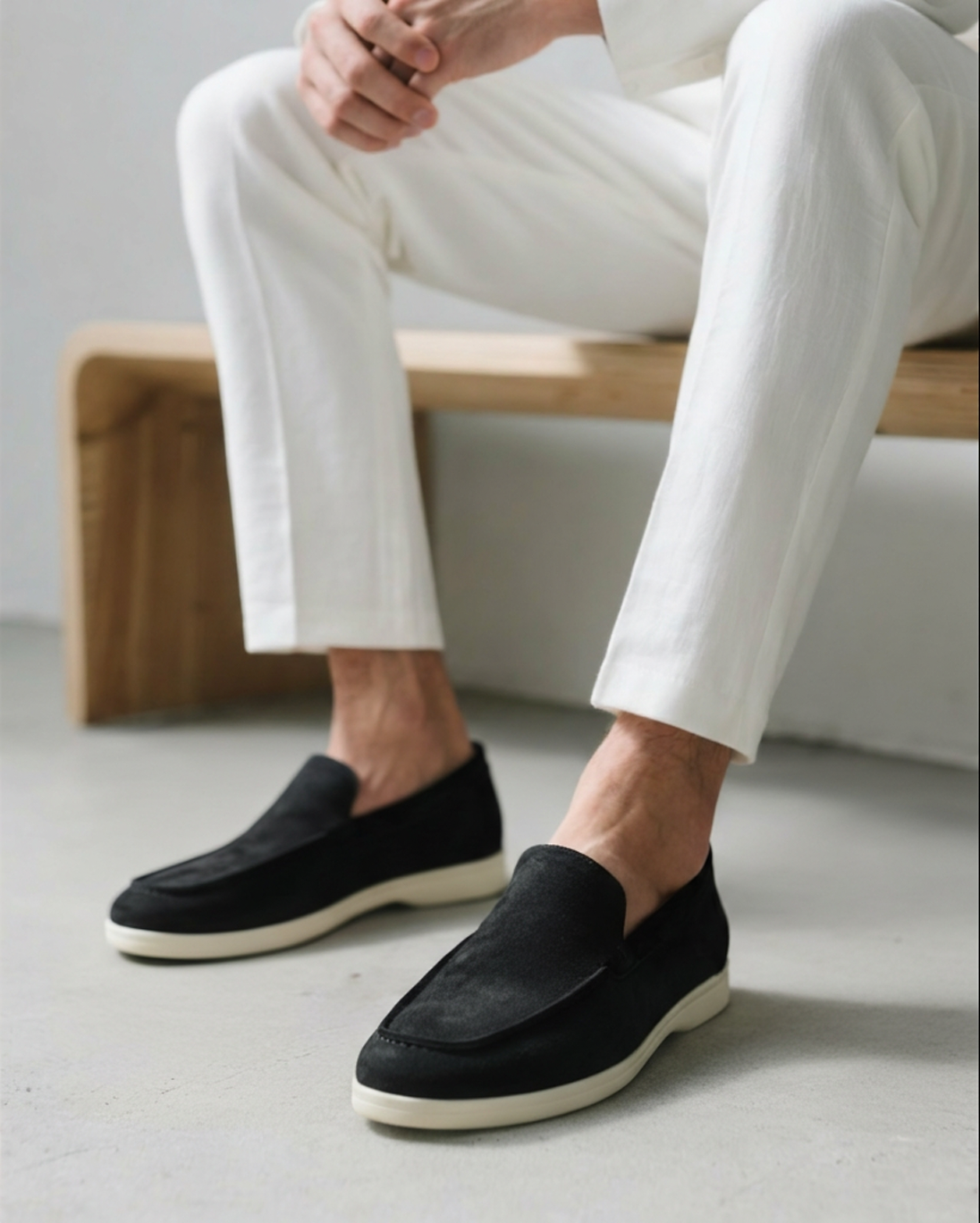 Mocassins en Daim Old Money