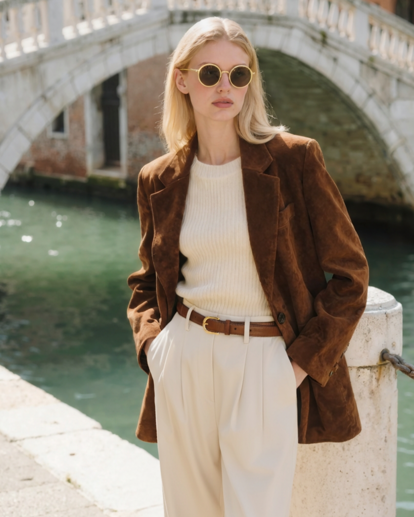 Pantalon Capri Old Money