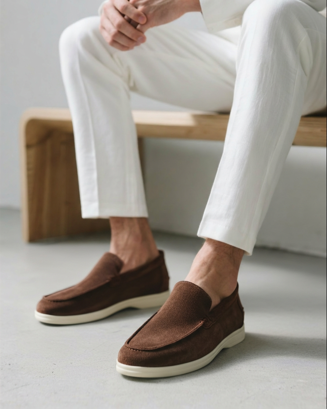 Mocassins en Daim Old Money