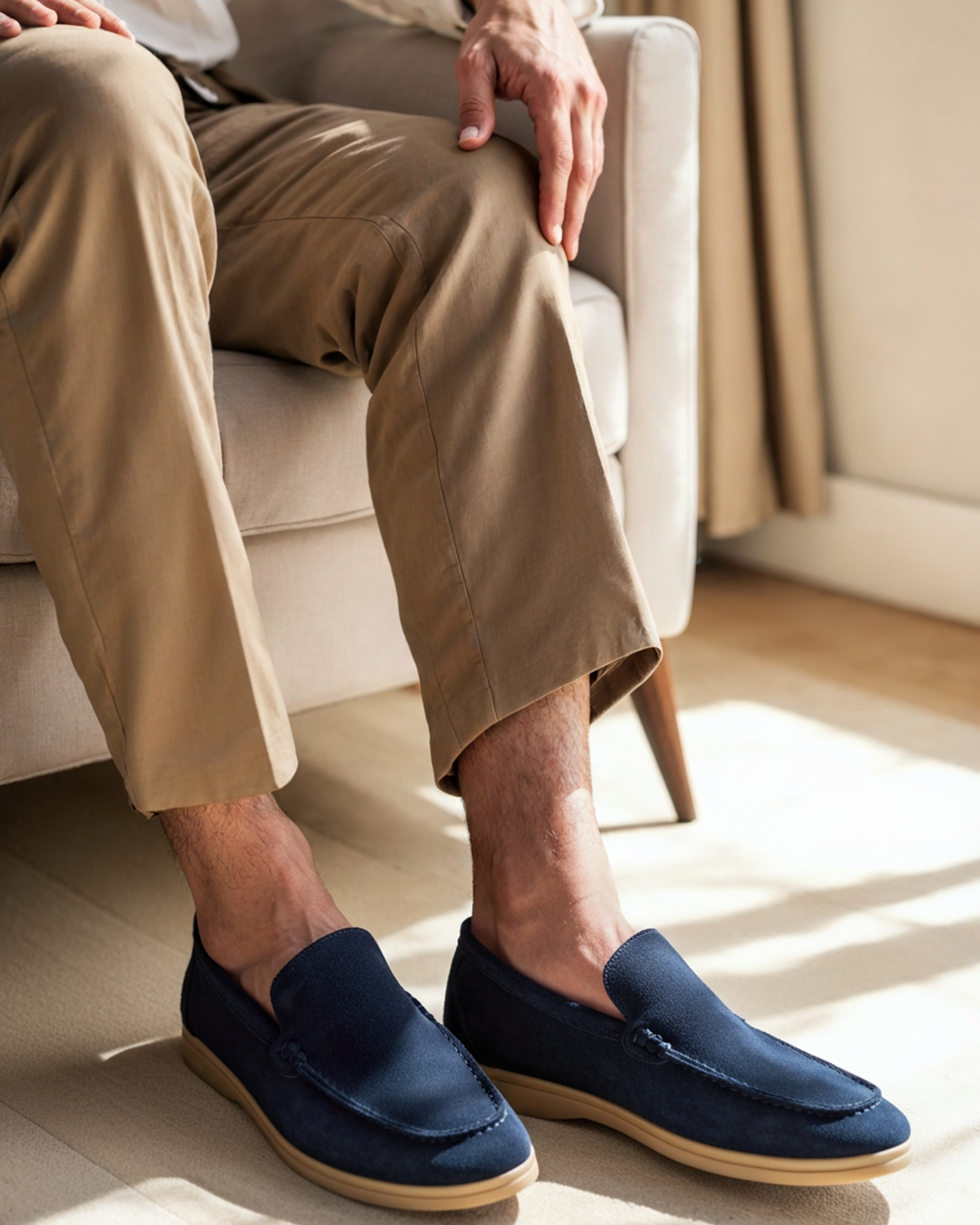 Mocassins Premium en Daim Old Money