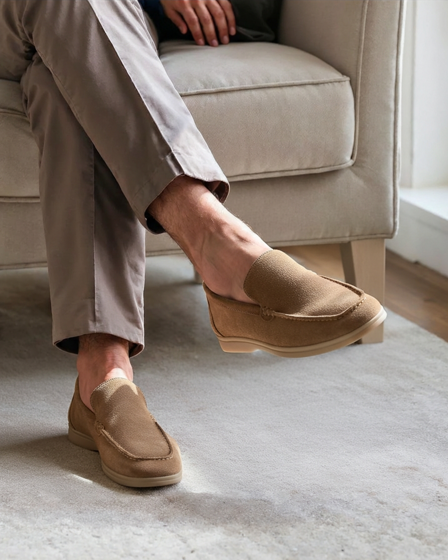 Mocassins Premium en Daim Old Money