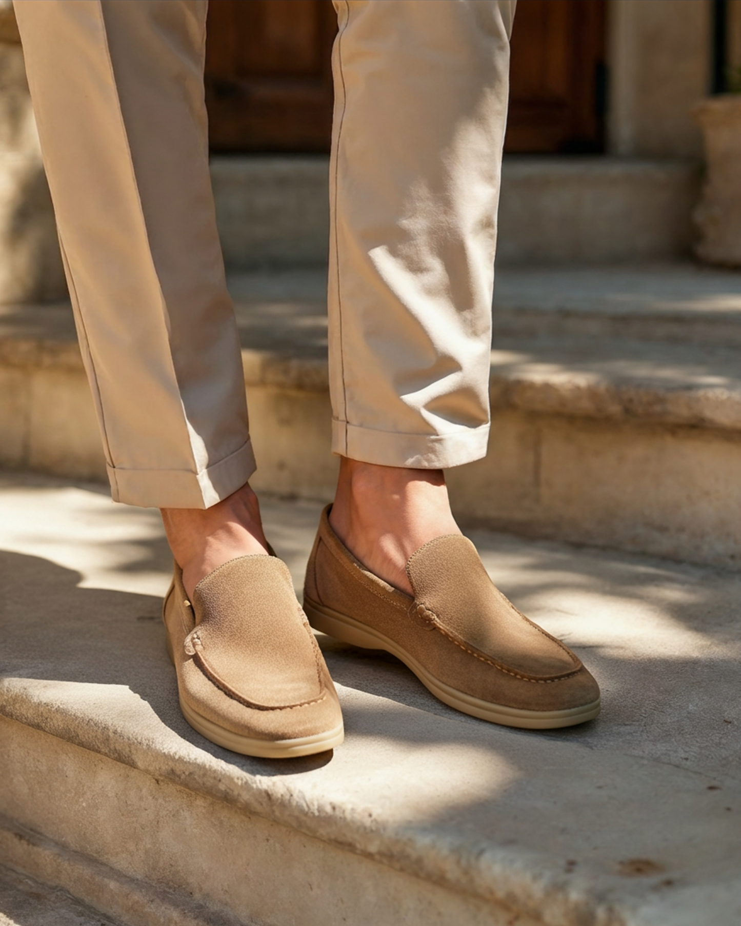 Mocassins Premium en Daim Old Money