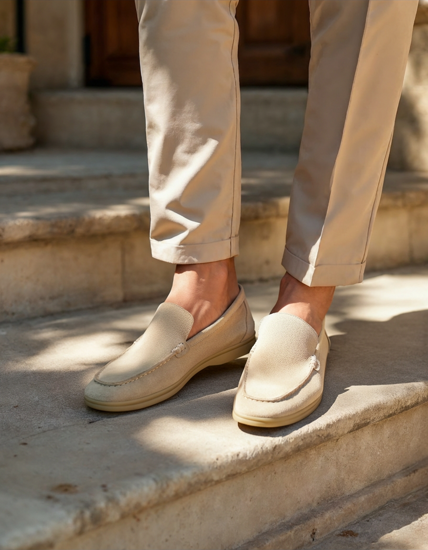 Mocassins Premium en Daim Old Money