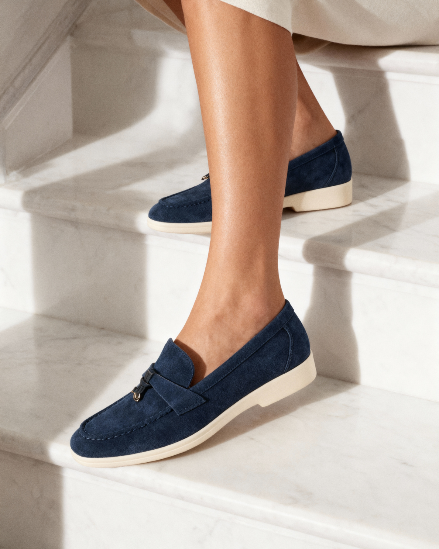 Mocassins en Daim Lady Old Money