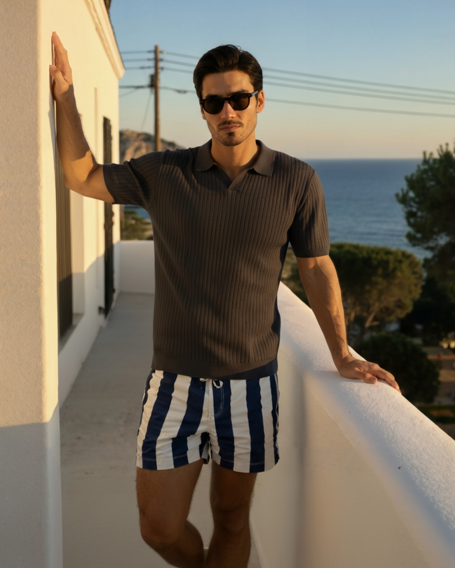Polo Côtelé Premium